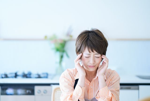落ち込む人